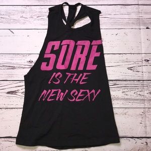 Sore is the new sexy tank top